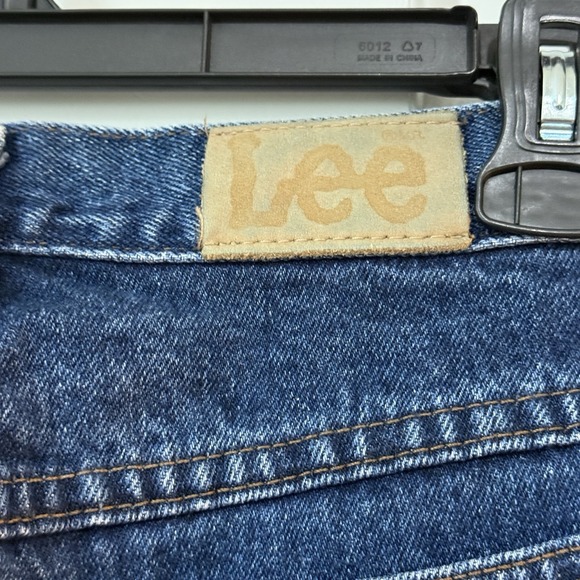 Vintage Lee Jeans Womens 16L Long‎ High Rise 80s 90s Mom Straight Riders - Picture 5 of 8